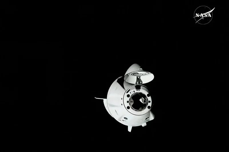 NASAs stuck astronauts depart from ISS