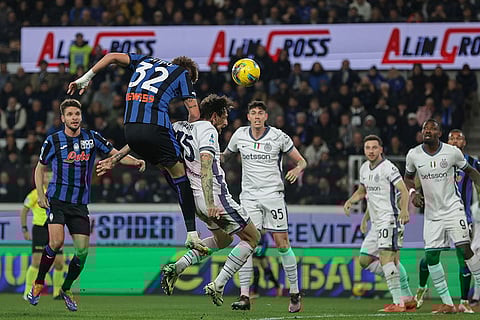 Serie A Soccer Match: Inter Milan vs Atalanta