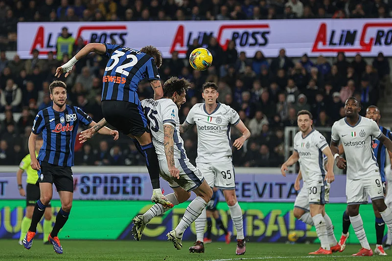 Serie A Soccer Match: Atalanta vs Inter Milan