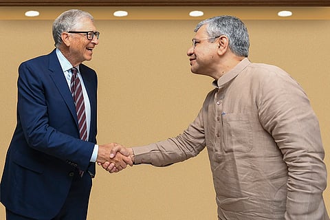 Bill Gates met Ashwini Vaishnaw