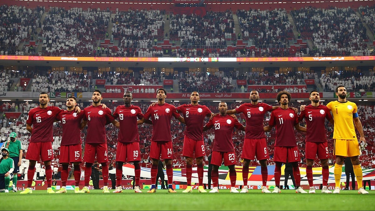 Photo: X | Qatar Football : Qatar national football team.
