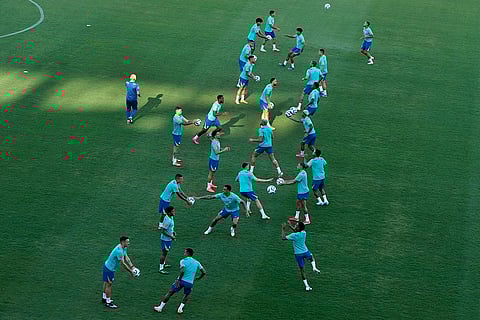 FIFA World Cup 2026 Qualifiers: Brazil Players Training