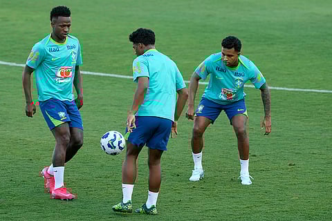 FIFA World Cup 2026 Qualifiers: Brazil Players Training
