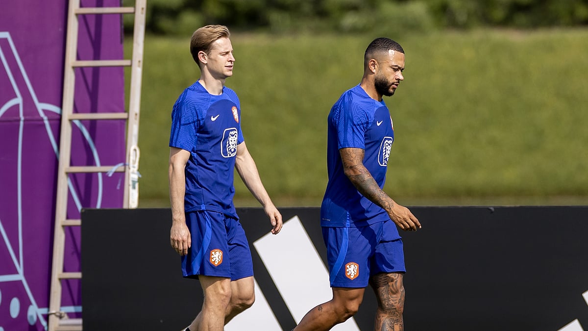 Frenkie de Jong and Memphis Depay are set to return to the Netherlands' starting line-up against Spain
