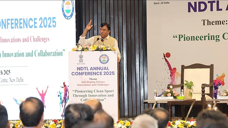 Indian Sports Minister Mansukh Mandaviya. - Photo: X | Mansukh Mandaviya