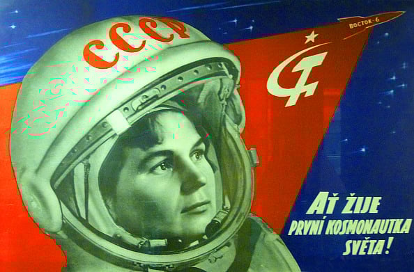 Getty images : Valentina Tereshkova is the first woman to ever go into space  |
