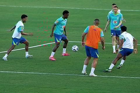 FIFA World Cup 2026 Qualifiers: Brazil Players Training