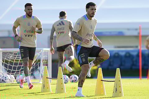 FIFA World Cup 2026 Qualifiers: Argentina Players Training