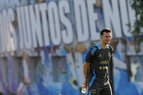 FIFA World Cup 2026 Qualifiers: Argentina Players Training