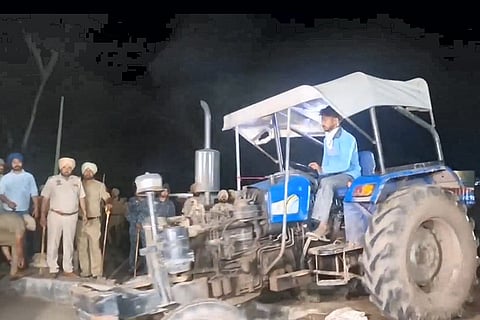 Farmers detained in Punjab