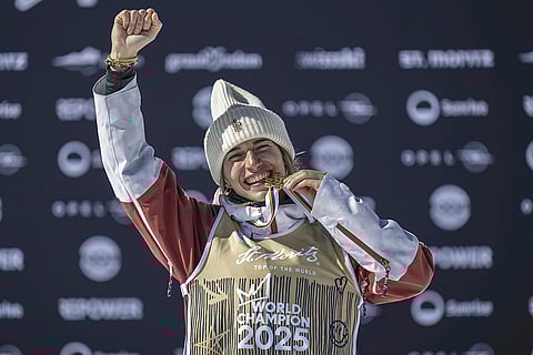 Switzerland Freestyle Worlds: France's Perrine Laffont