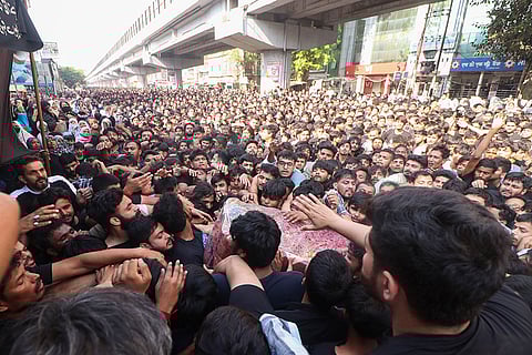 Gleem Wala Taboot procession