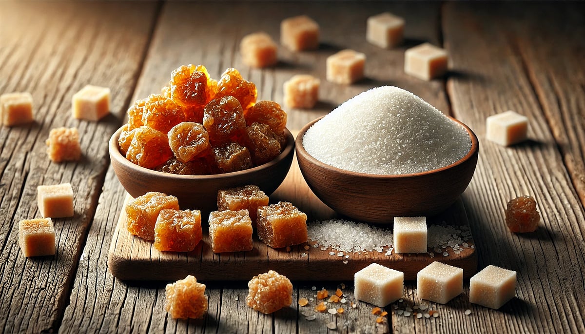 Jaggery Vs. Sugar