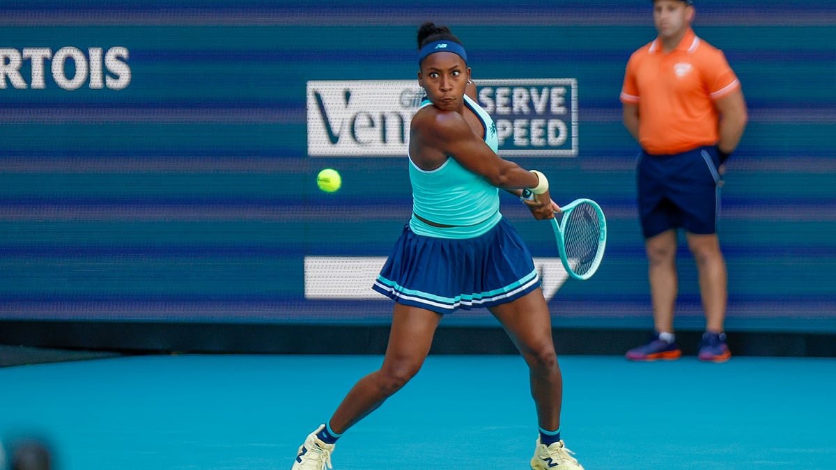 Coco Gauff in rampant form in Miami