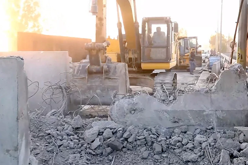 Eviction of farmers from Shambhu border