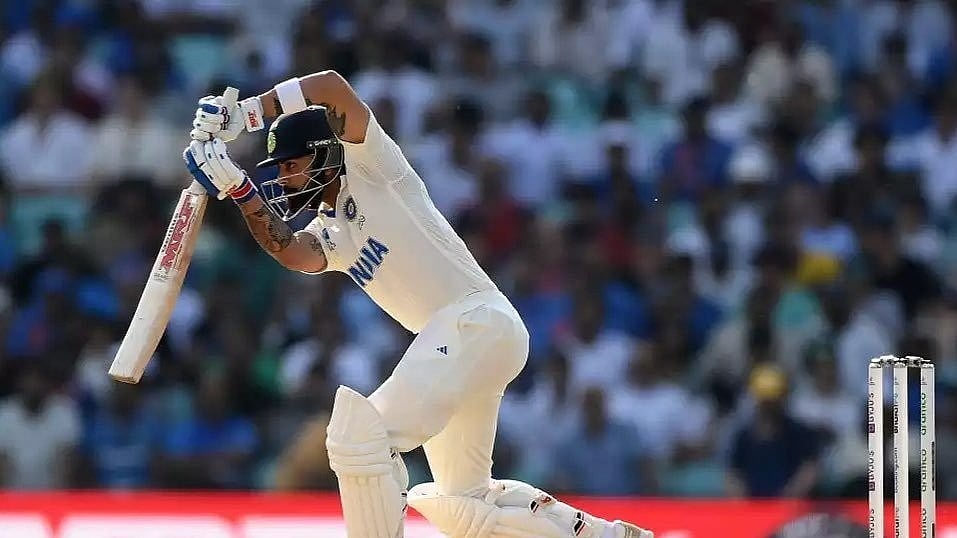 virat kohli X test cricket