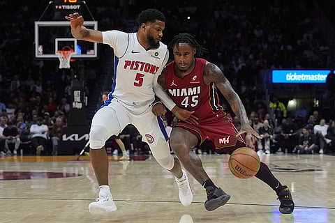 NBA 2024-25: Detroit Pistons vs Miami Heat