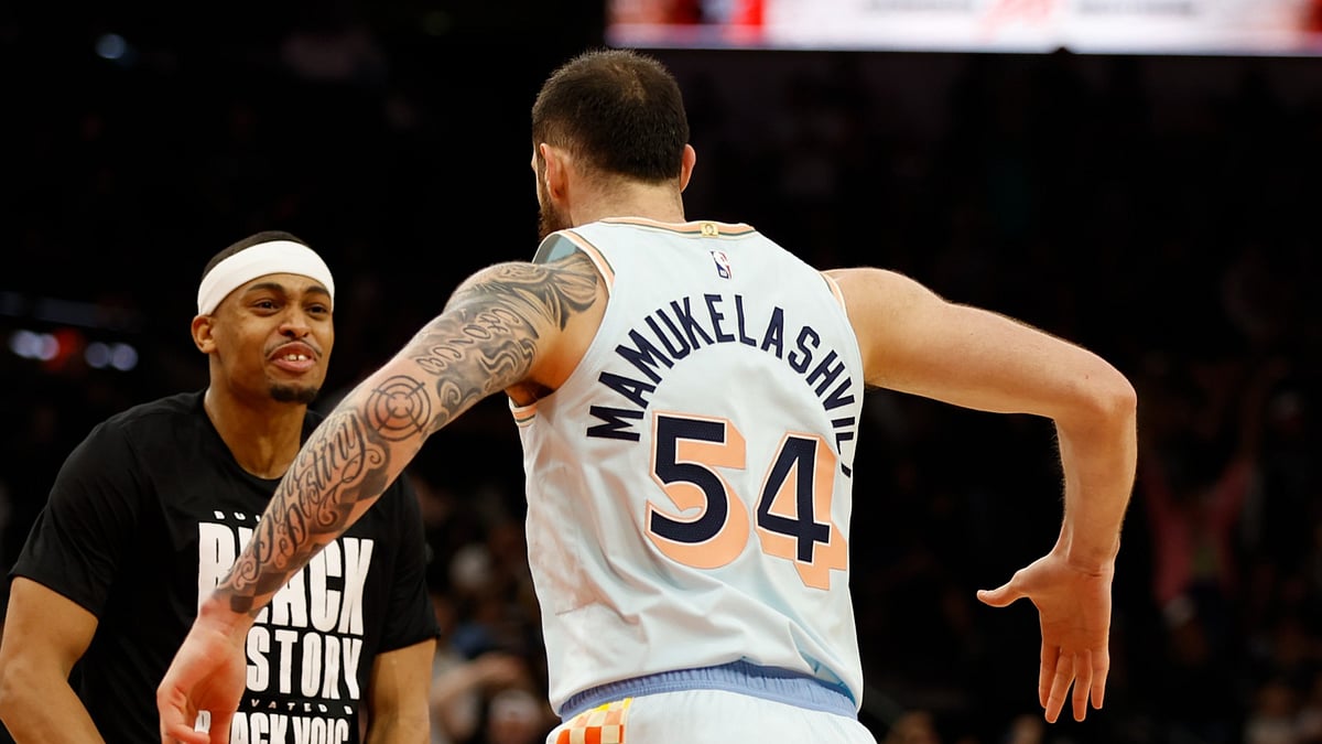 Sandro Mamukelashvili made NBA history.