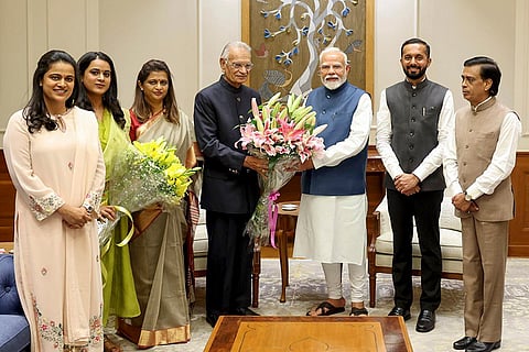 PM Modi meets Archana Patil