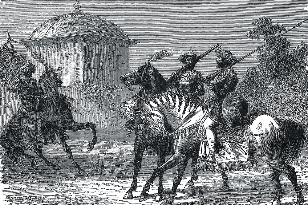 | Photo: Getty Images : Influencers: Horsemen of the Bodyguard of the Gaikwar of Baroda