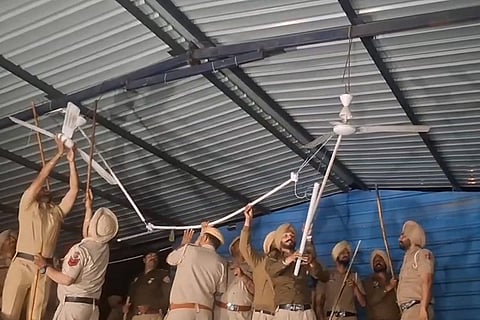 Farmers detained in Punjab