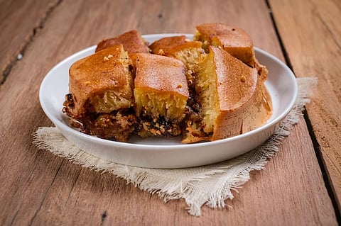 Martabak, a popular savory dish