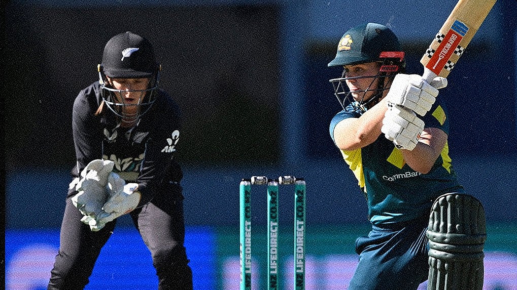 X | WHITE FERNS : Glimpse from the New Zealand Women Vs Australia Women 1st T20I match.