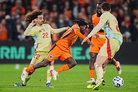 UEFA Nations League quarterfinal first leg: Netherlands vs Spain