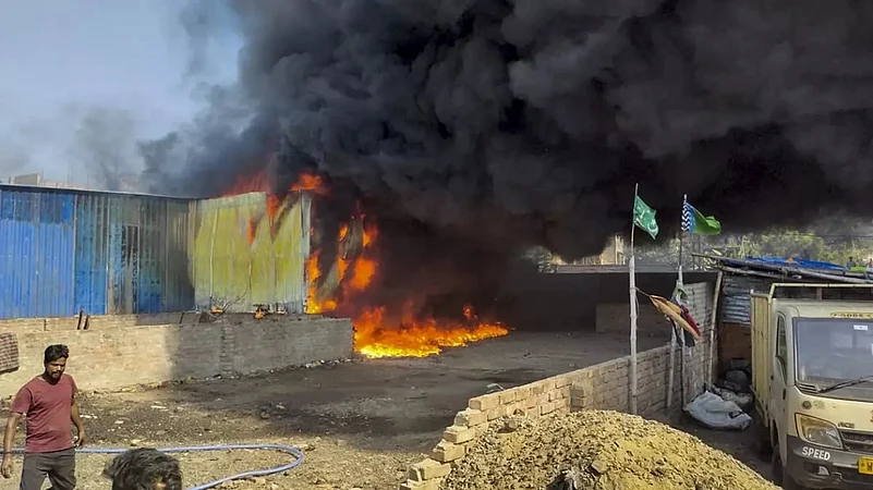 Goa Explosives Warehouse Destroyed