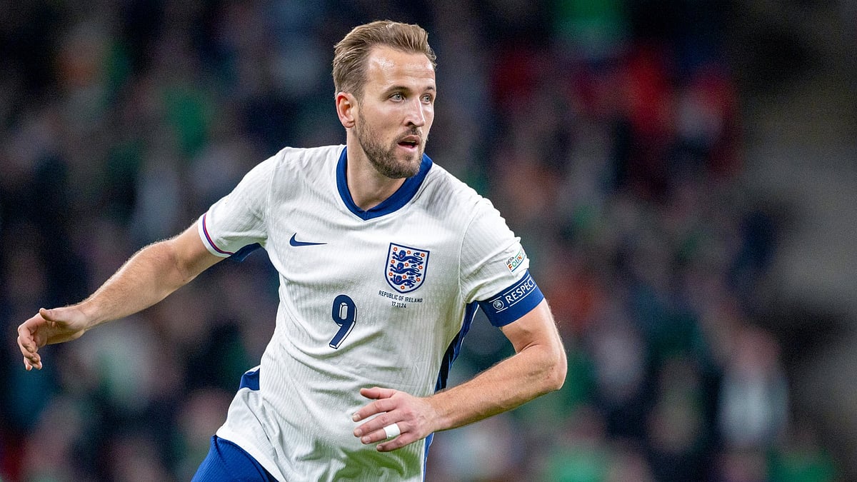 England captain Harry Kane - null