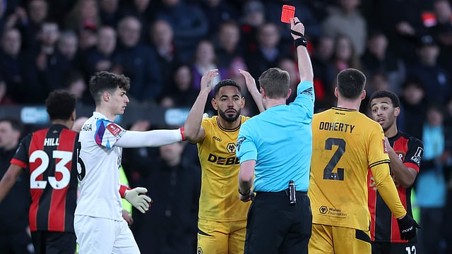 Matheus Cunha's Ban: Wolves Forward Gets Extra One-Match Suspension After FA Cup Red Card