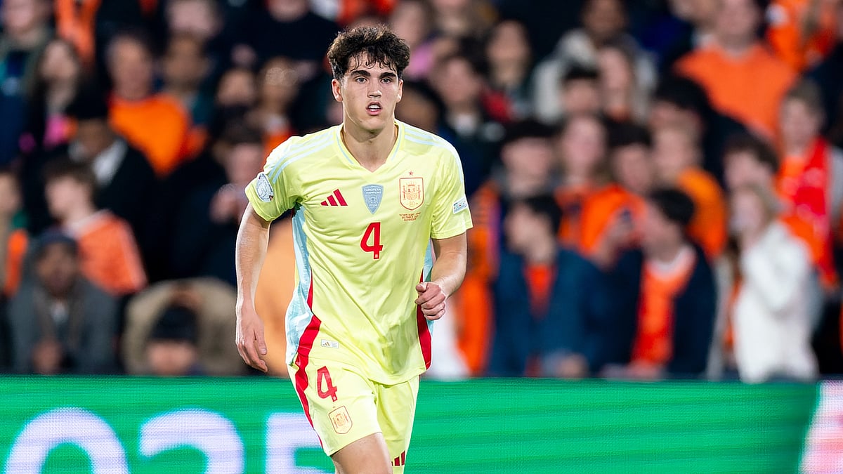 Spain and Barcelona defender Pau Cubarsi