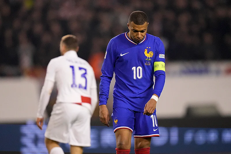 UEFA Nations League quarterfinal first leg match between Croatia vs France: Kylian Mbappe