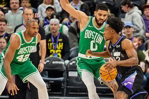 Basketball: Utah Jazz vs Boston Celtics