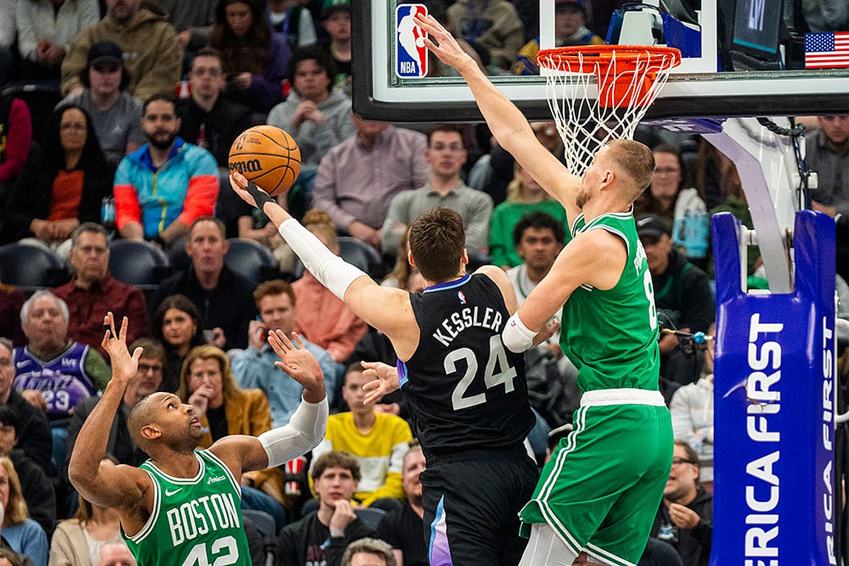 NBA: Boston Celtics vs Utah Jazz