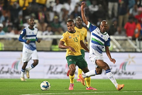 South Africa Lesotho WCup Soccer