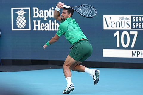 Tennis Tournament: Rinky Hijikata vs Novak Djokovic