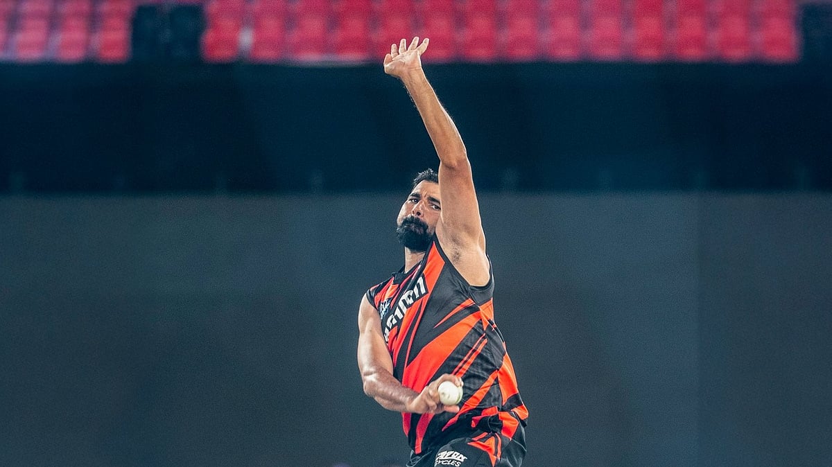 Photo: X | Sunrisers Hyderabad : Sunrisers Hyderabad pacer Mohammed Shami.