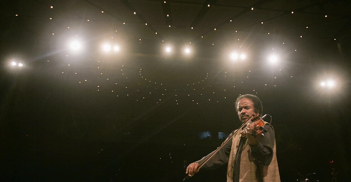 Legendary  violinist L Subramaniam  - Getty Images