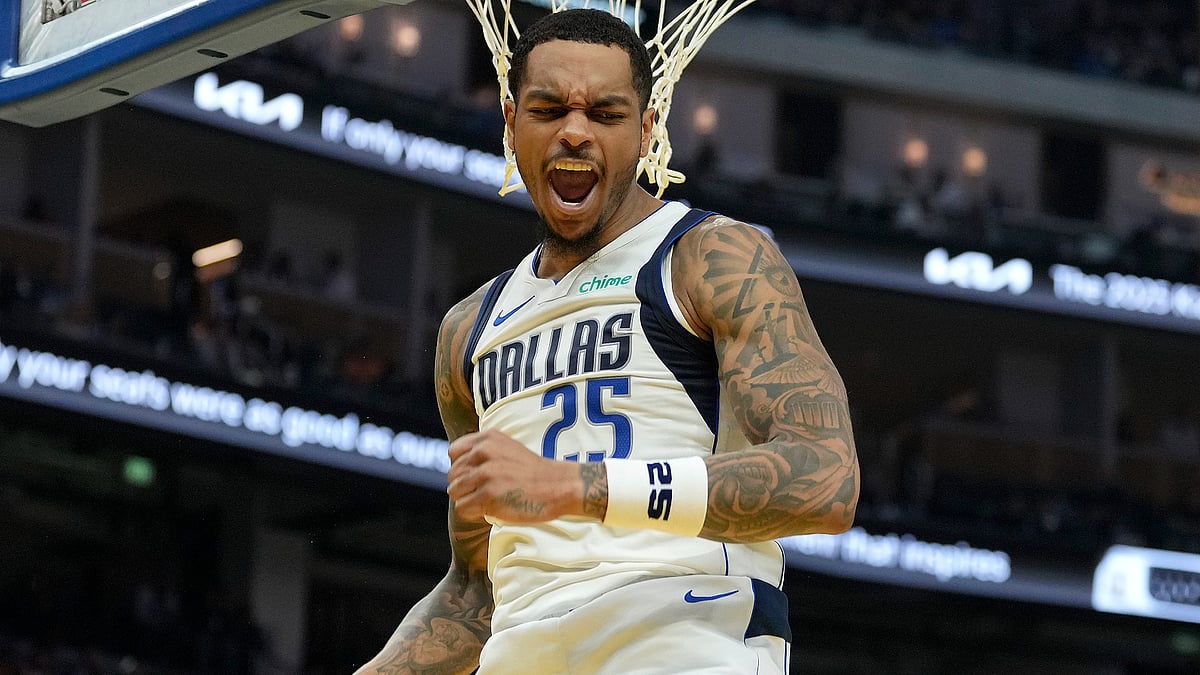 PJ Washington of the Dallas Mavericks