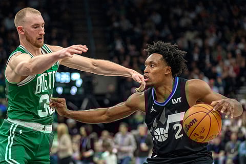 NBA: Boston Celtics vs Utah Jazz