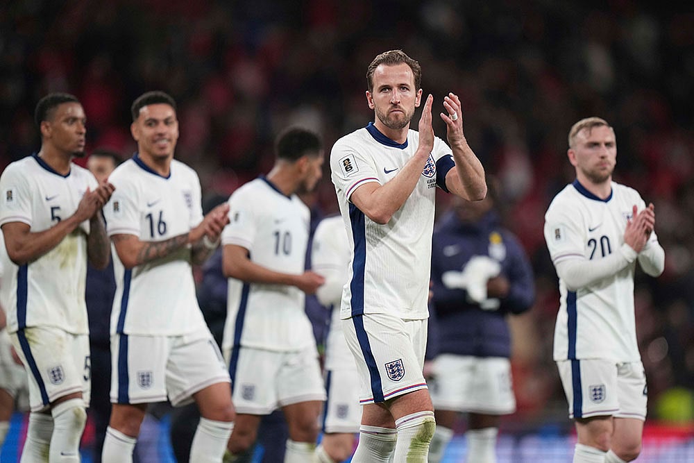 | Photo: AP/Alastair Grant : England Albania WCup Soccer