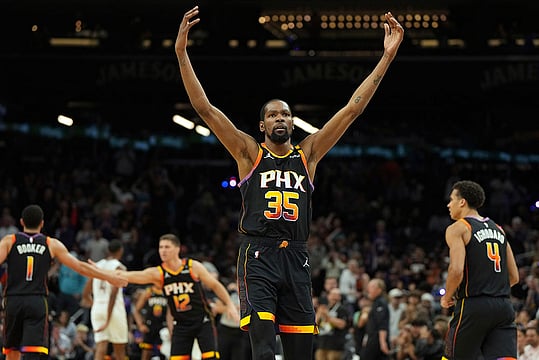 NBA: Kevin Durant Shines In Phoenix Suns' 123-112 Win Over Cleveland Cavaliers
