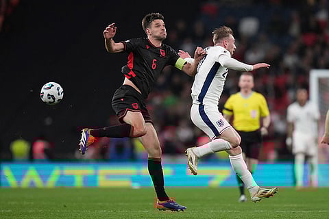 England Albania World Cup Soccer