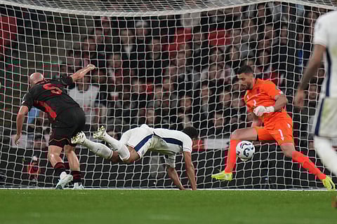 England Albania World Cup Soccer qualifying Match