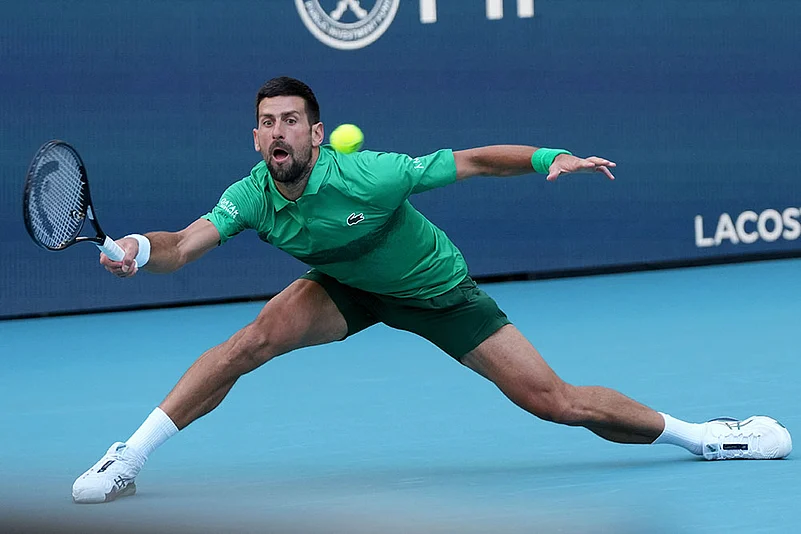 Tennis Tournament: Rinky Hijikata vs Novak Djokovic