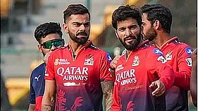 Royal Challengers Bengaluru captain Rajat Patidar with Virat Kohl