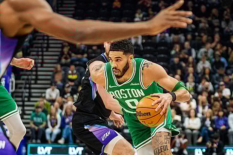 Basketball: Boston Celtics vs Utah Jazz