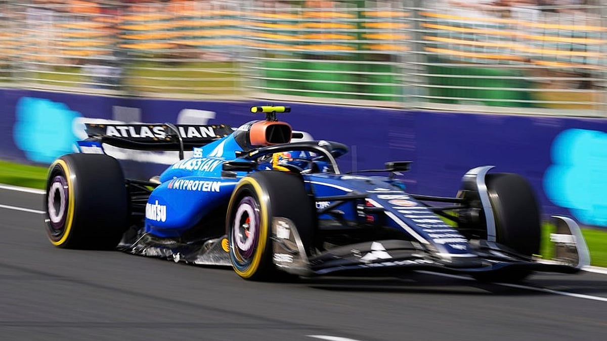 2025 Australian Formula One Grand Prix Auto racing at Albert Park_Williams driver Carlos Sainz