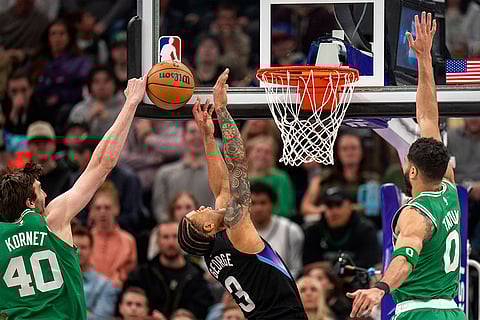 NBA Basketball: Boston Celtics vs Utah Jazz